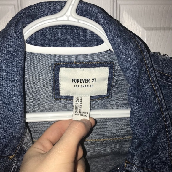 Distressed Jean Jacket - Picture 2 of 2